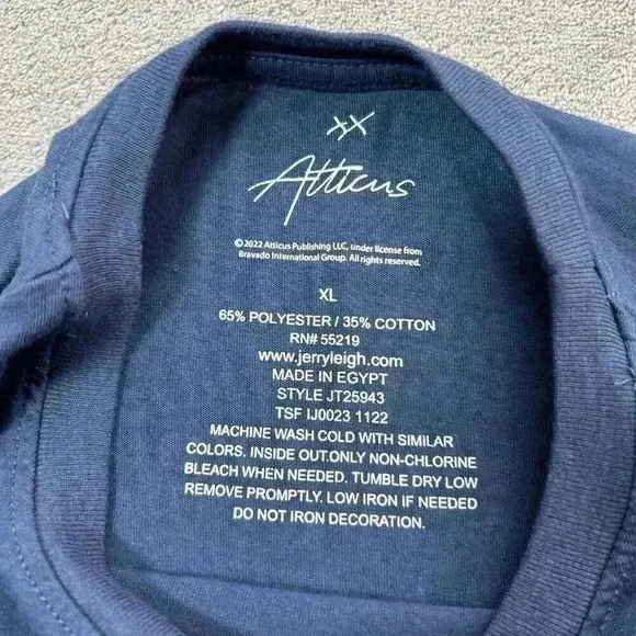 Atticus Shirt Womens XL She Conquered Her Demons & Wore Her Scare Like Wings Tee - Picture 7 of 9